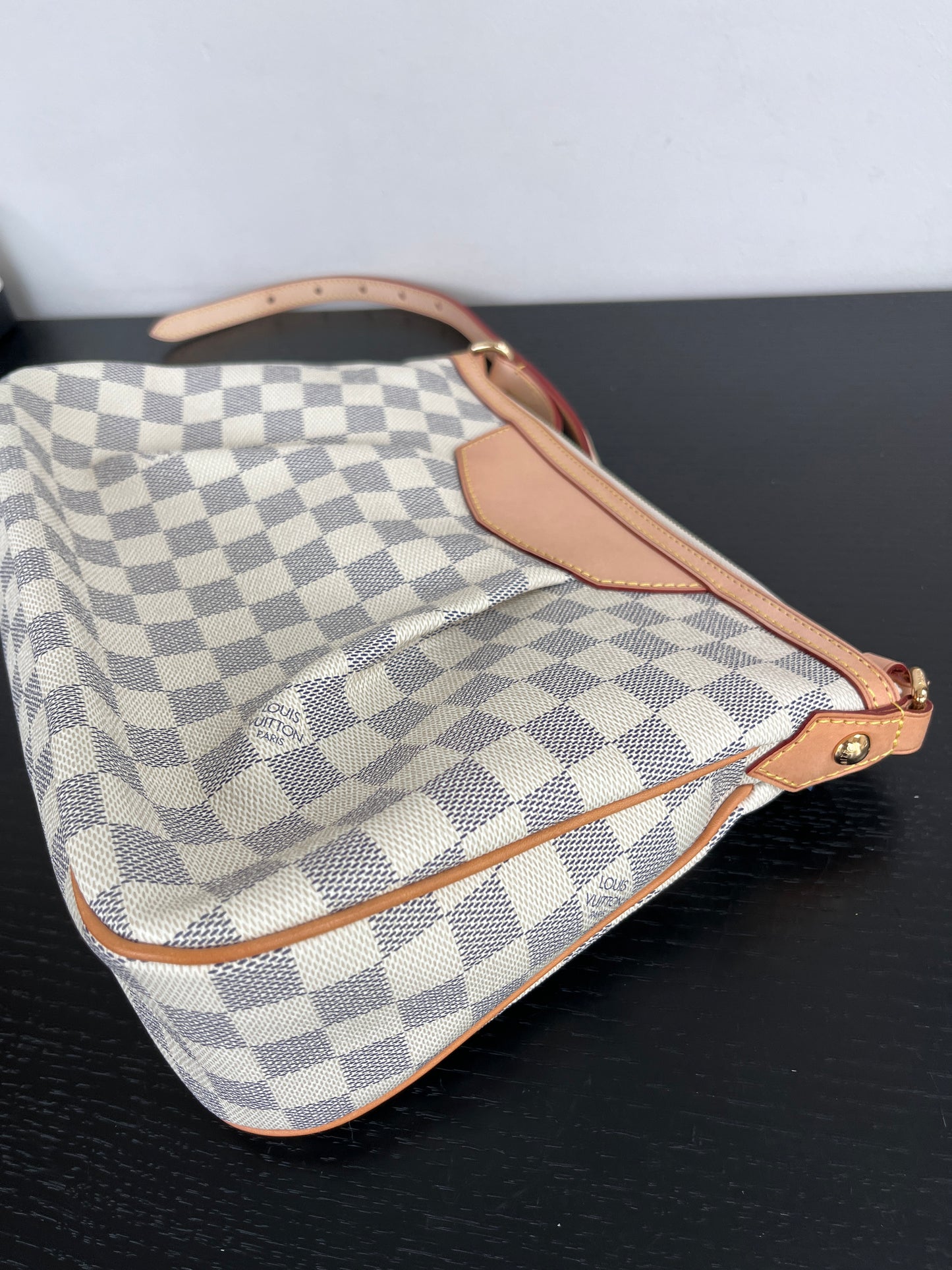 Louis Vuitton Siracusa PM Damier Azur Shoulder Bag