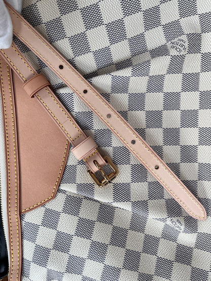 Louis Vuitton Siracusa PM Damier Azur Shoulder Bag