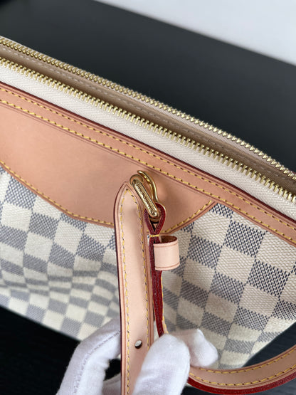 Louis Vuitton Siracusa PM Damier Azur Shoulder Bag