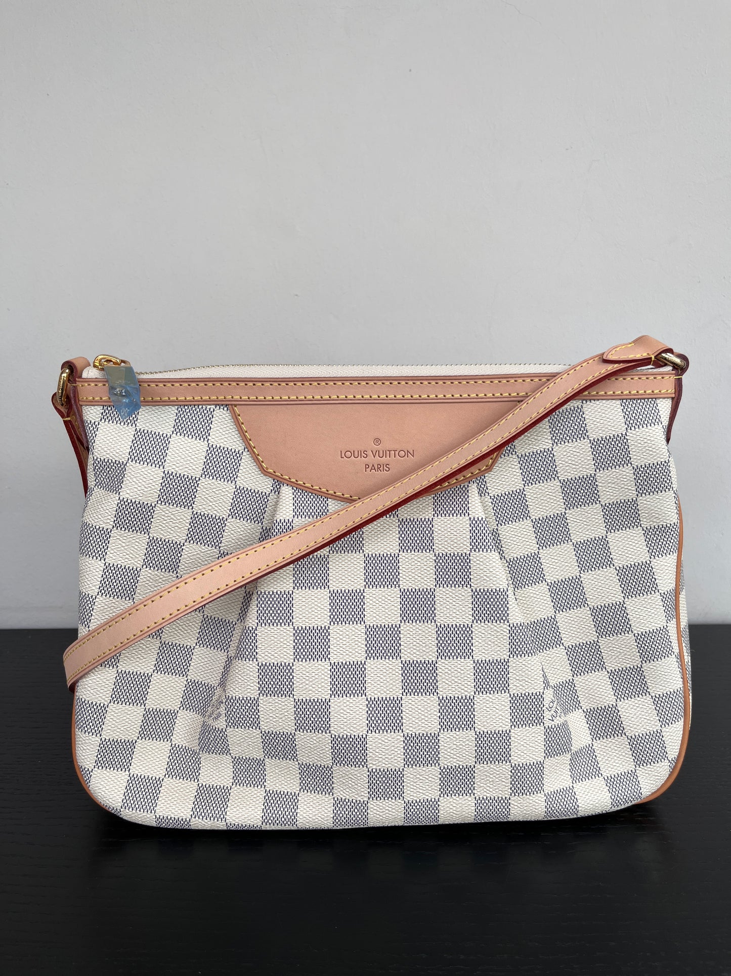 Louis Vuitton Siracusa PM Damier Azur Shoulder Bag