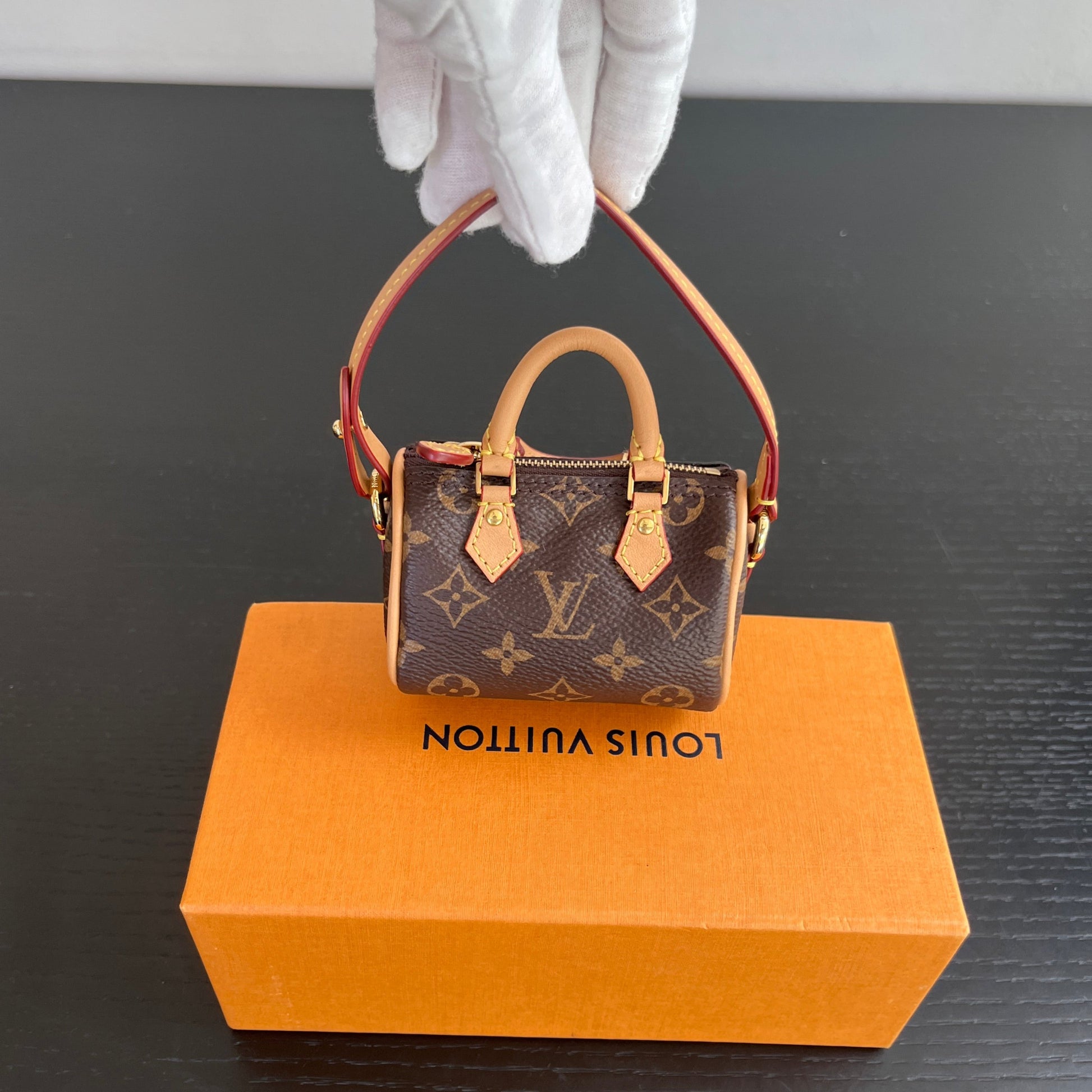 Louis Vuitton Monogram Speedy Bag Charm