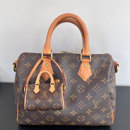 Louis Vuitton Monogram Speedy Bag Charm