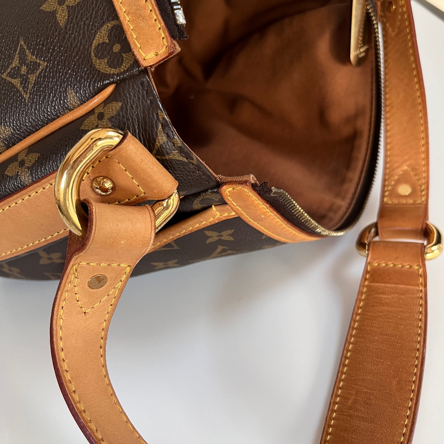 Louis Vuitton Vintage Tulum PM Shoulder Bag