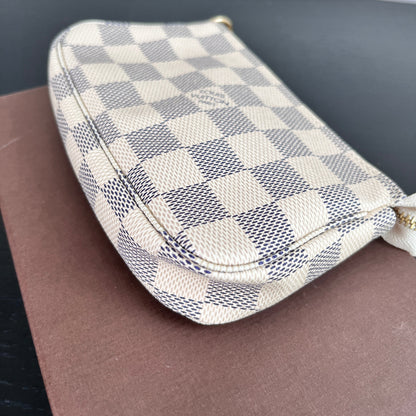 Louis Vuitton Mini Pochette Accessoires Damier Azur