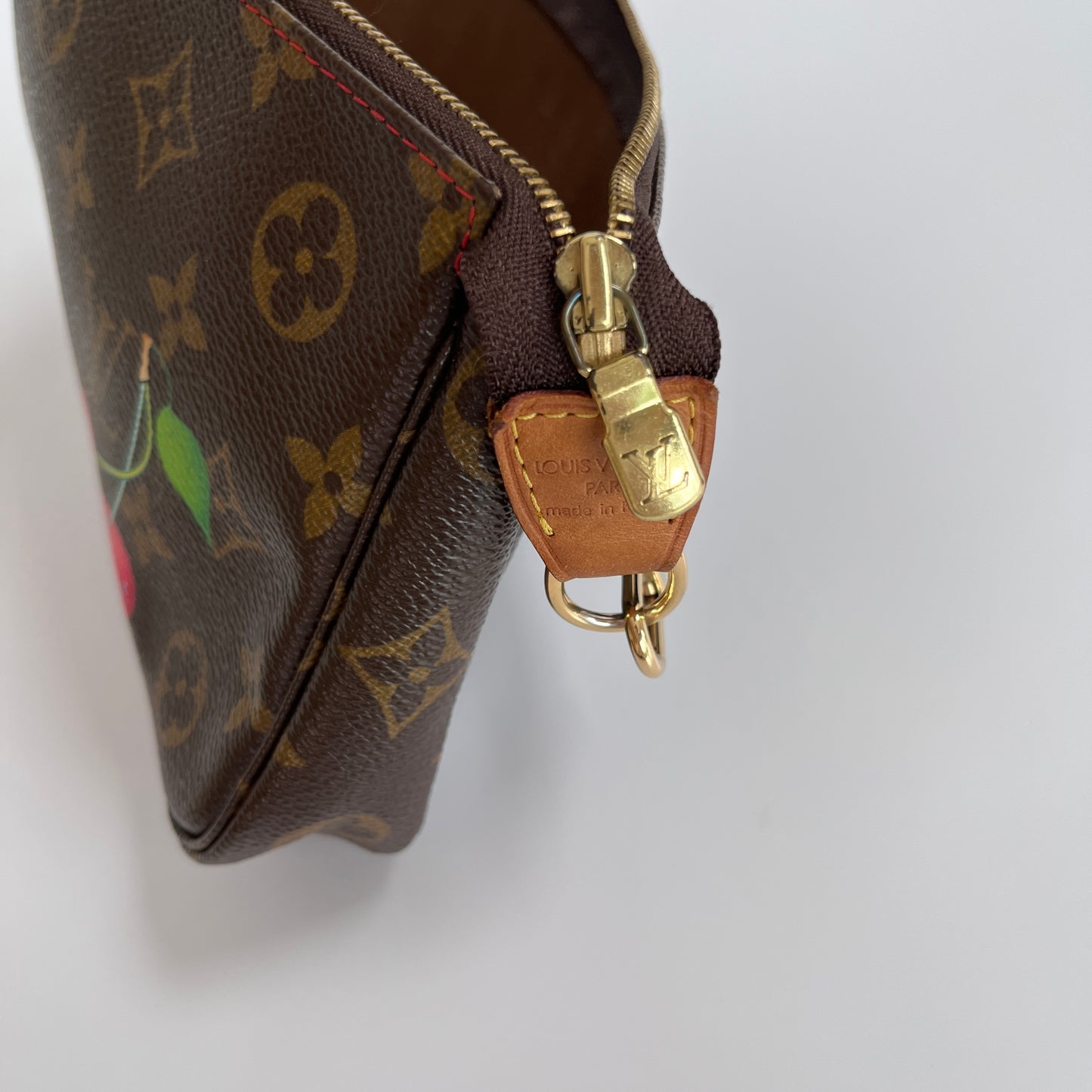 Louis Vuitton x Takashi Murakami Cherry Monogram Pochette