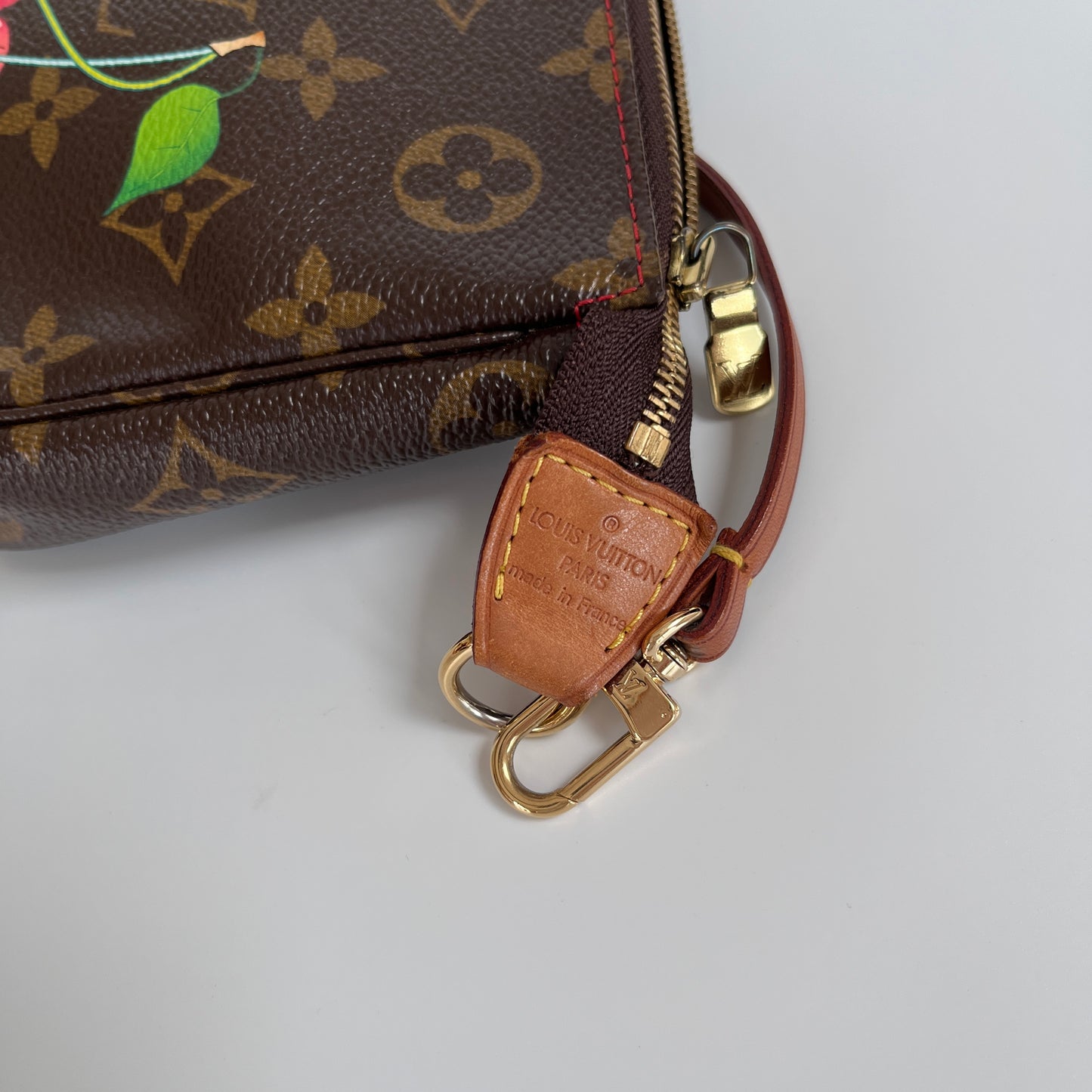 Louis Vuitton x Takashi Murakami Cherry Monogram Pochette