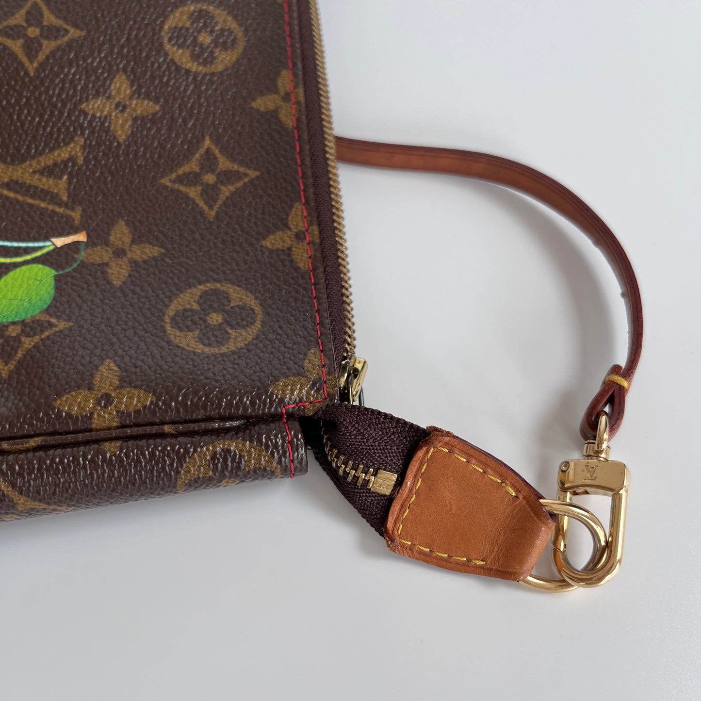 Louis Vuitton x Takashi Murakami Cherry Monogram Pochette