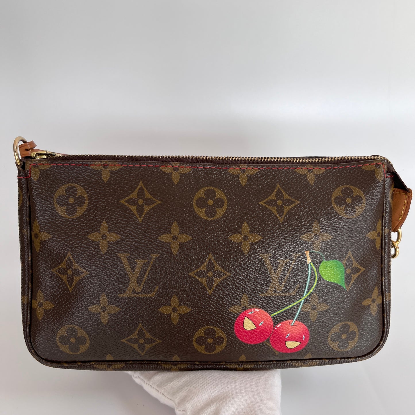 Louis Vuitton x Takashi Murakami Cherry Monogram Pochette