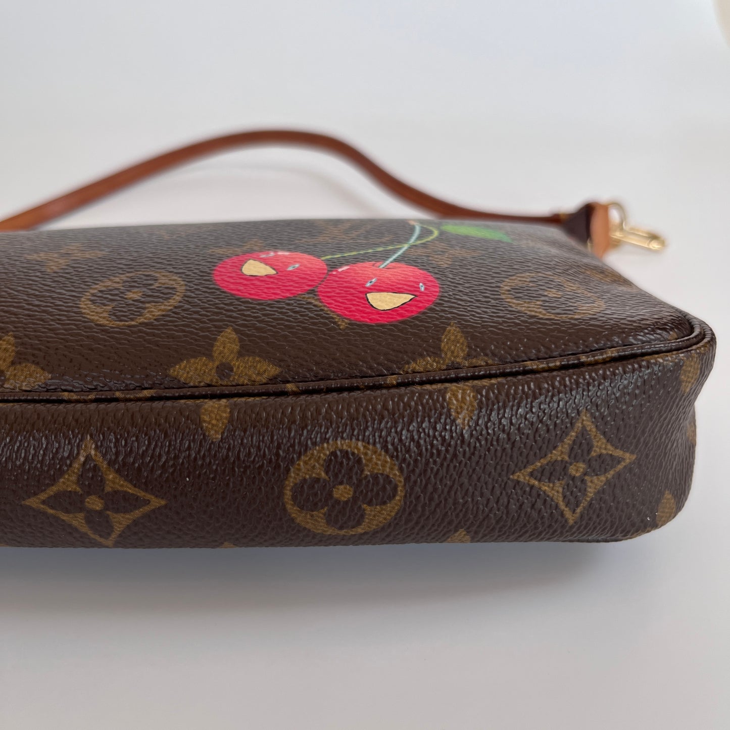 Louis Vuitton x Takashi Murakami Cherry Monogram Pochette