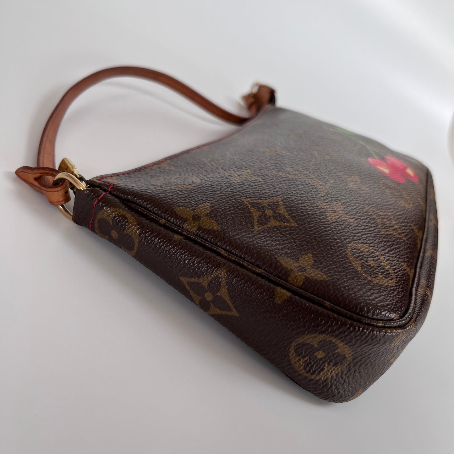 Louis Vuitton x Takashi Murakami Cherry Monogram Pochette