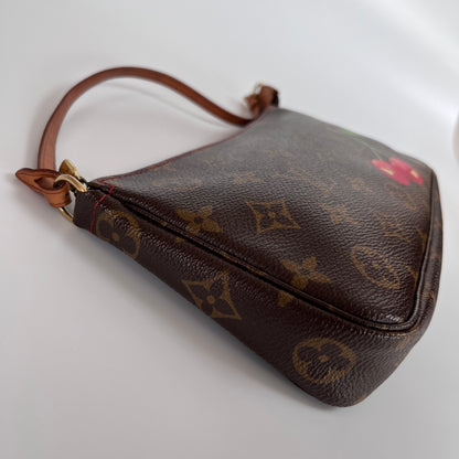 Louis Vuitton x Takashi Murakami Cherry Monogram Pochette