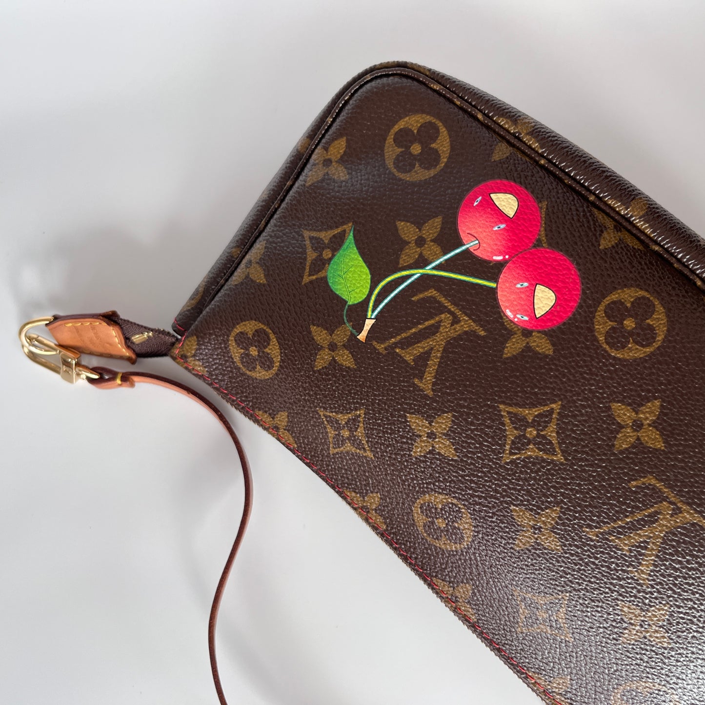 Louis Vuitton x Takashi Murakami Cherry Monogram Pochette