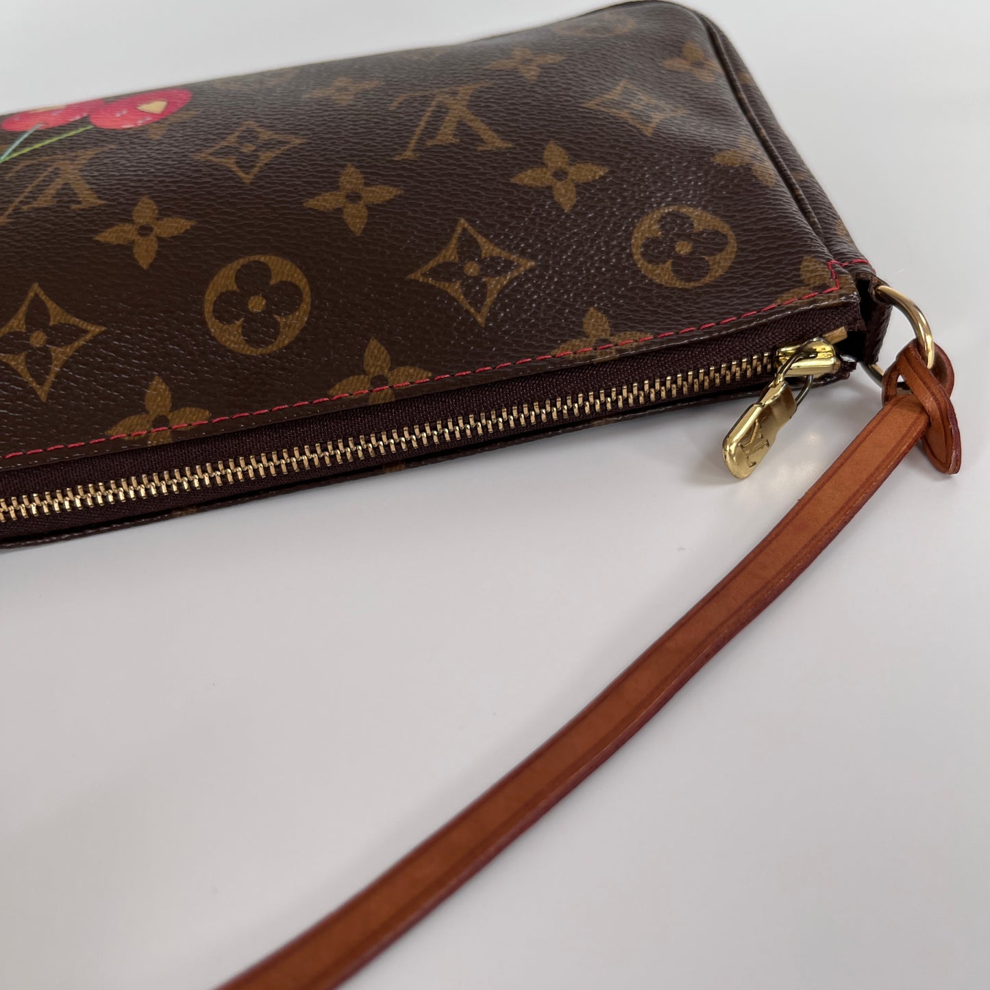 Louis Vuitton x Takashi Murakami Cherry Monogram Pochette