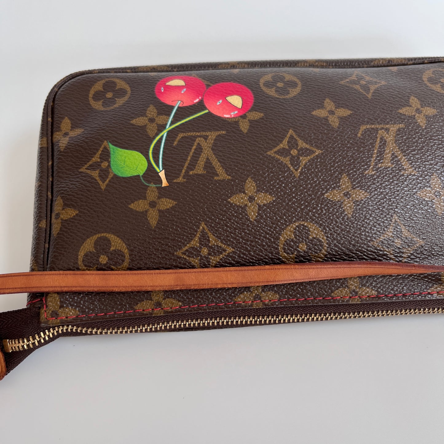 Louis Vuitton x Takashi Murakami Cherry Monogram Pochette