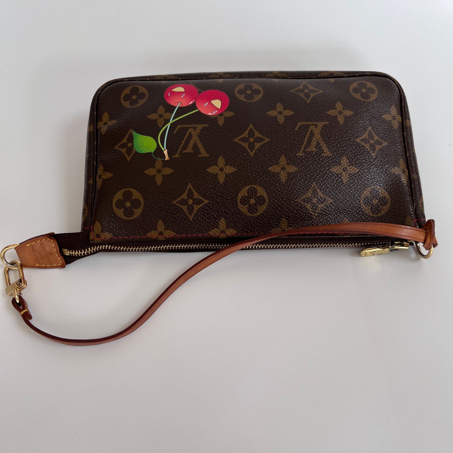 Louis Vuitton x Takashi Murakami Cherry Monogram Pochette