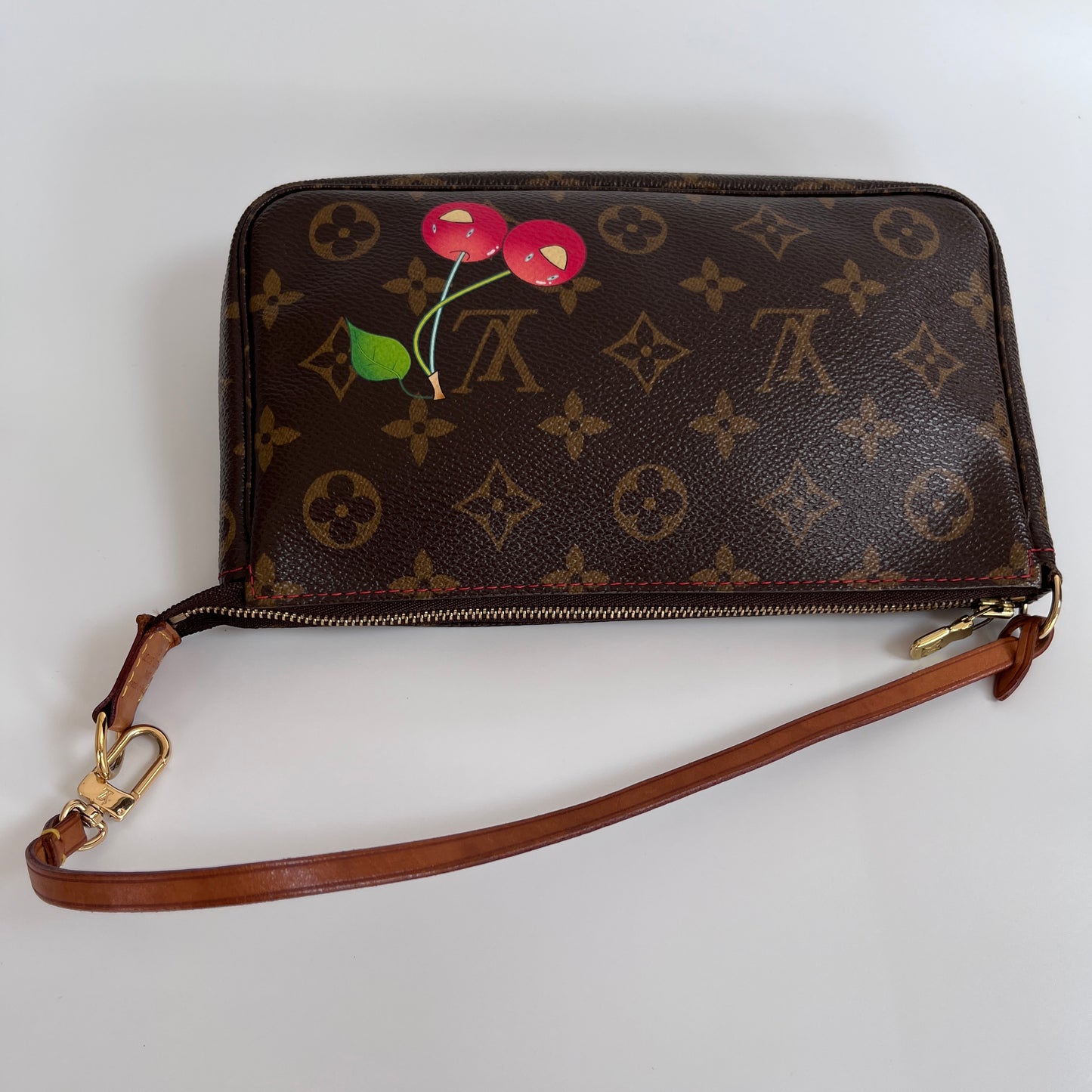 Louis Vuitton x Takashi Murakami Cherry Monogram Pochette