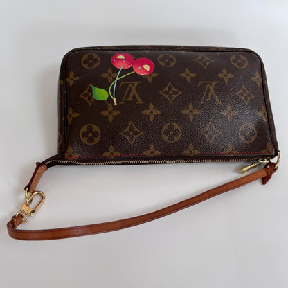 Louis Vuitton x Takashi Murakami Cherry Monogram Pochette