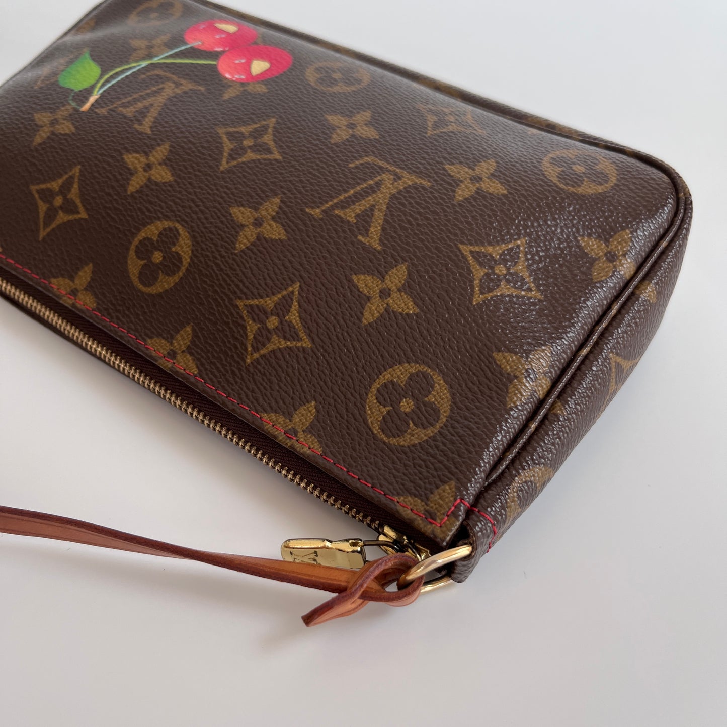 Louis Vuitton x Takashi Murakami Cherry Monogram Pochette