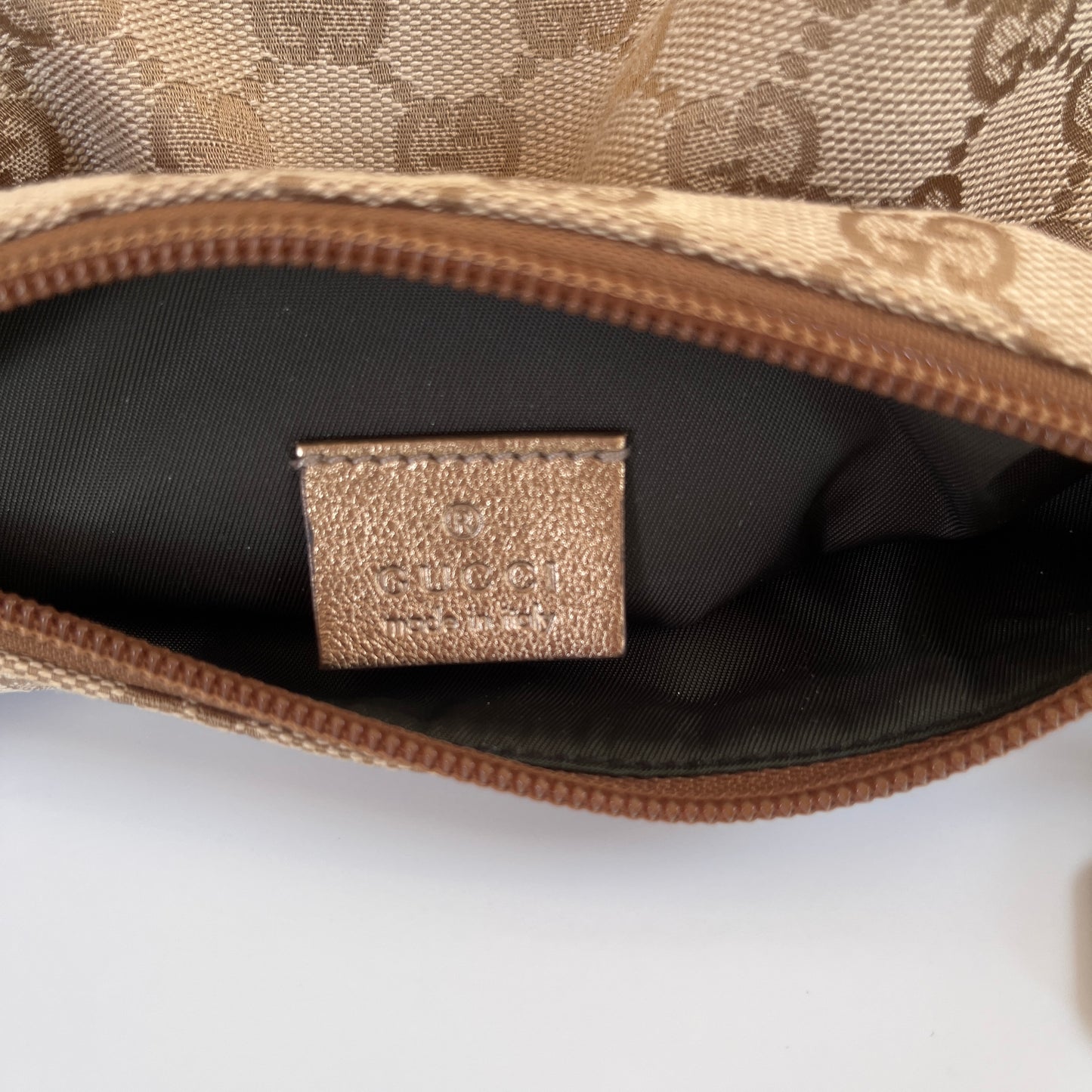 Gucci Boat GG Canvas Shoulder Bag