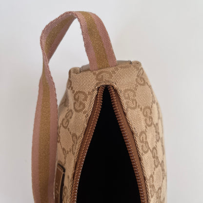 Gucci Boat GG Canvas Shoulder Bag