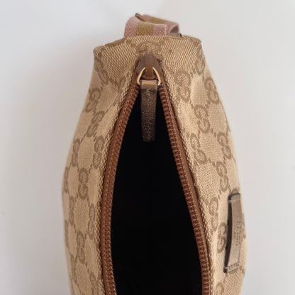 Gucci Boat GG Canvas Shoulder Bag