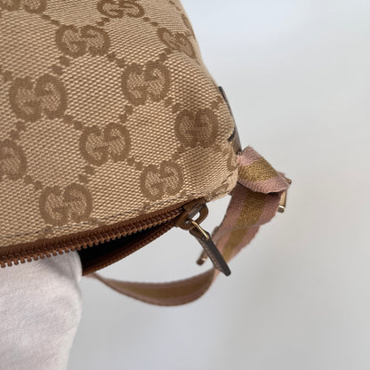 Gucci Boat GG Canvas Shoulder Bag