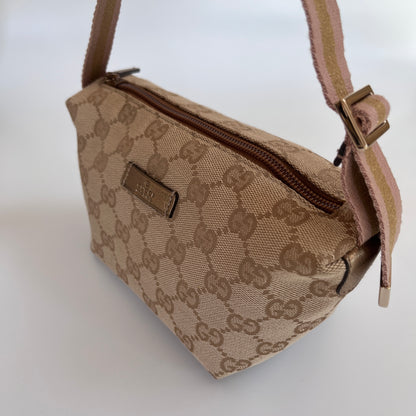 Gucci Boat GG Canvas Shoulder Bag