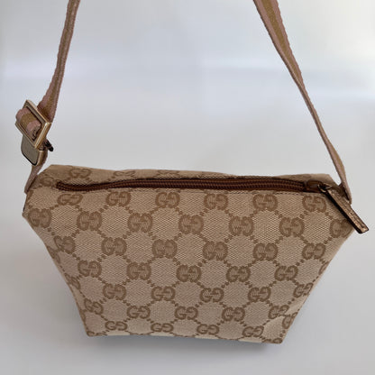 Gucci Boat GG Canvas Shoulder Bag