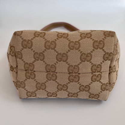 Gucci Boat GG Canvas Shoulder Bag