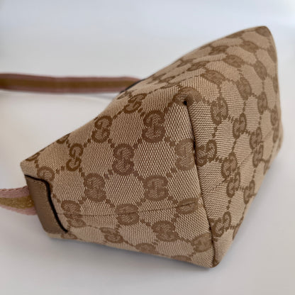 Gucci Boat GG Canvas Shoulder Bag