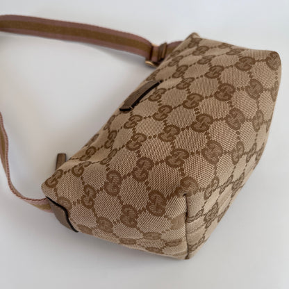 Gucci Boat GG Canvas Shoulder Bag