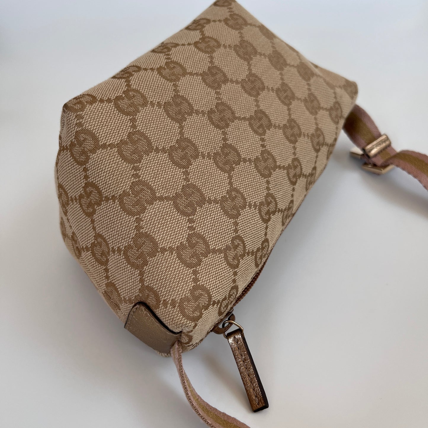 Gucci Boat GG Canvas Shoulder Bag