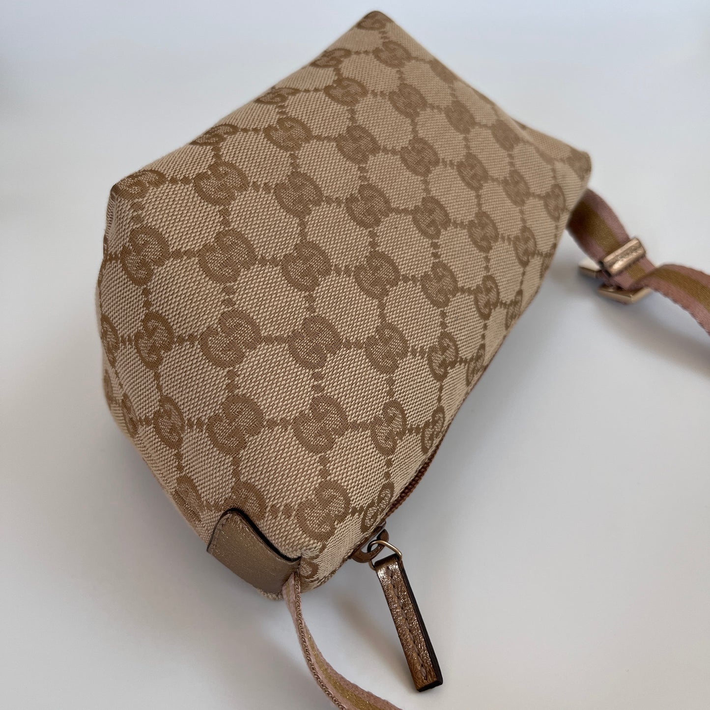 Gucci Boat GG Canvas Shoulder Bag