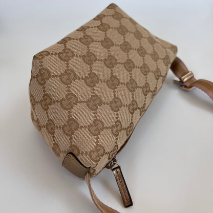 Gucci Boat GG Canvas Shoulder Bag