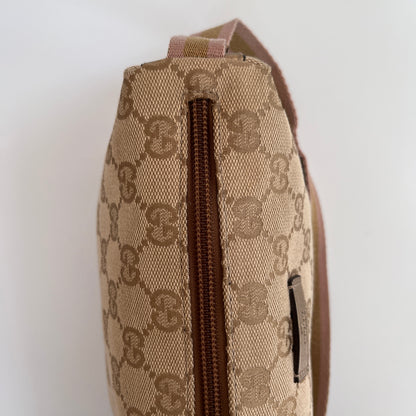 Gucci Boat GG Canvas Shoulder Bag
