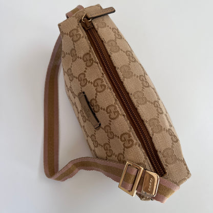 Gucci Boat GG Canvas Shoulder Bag