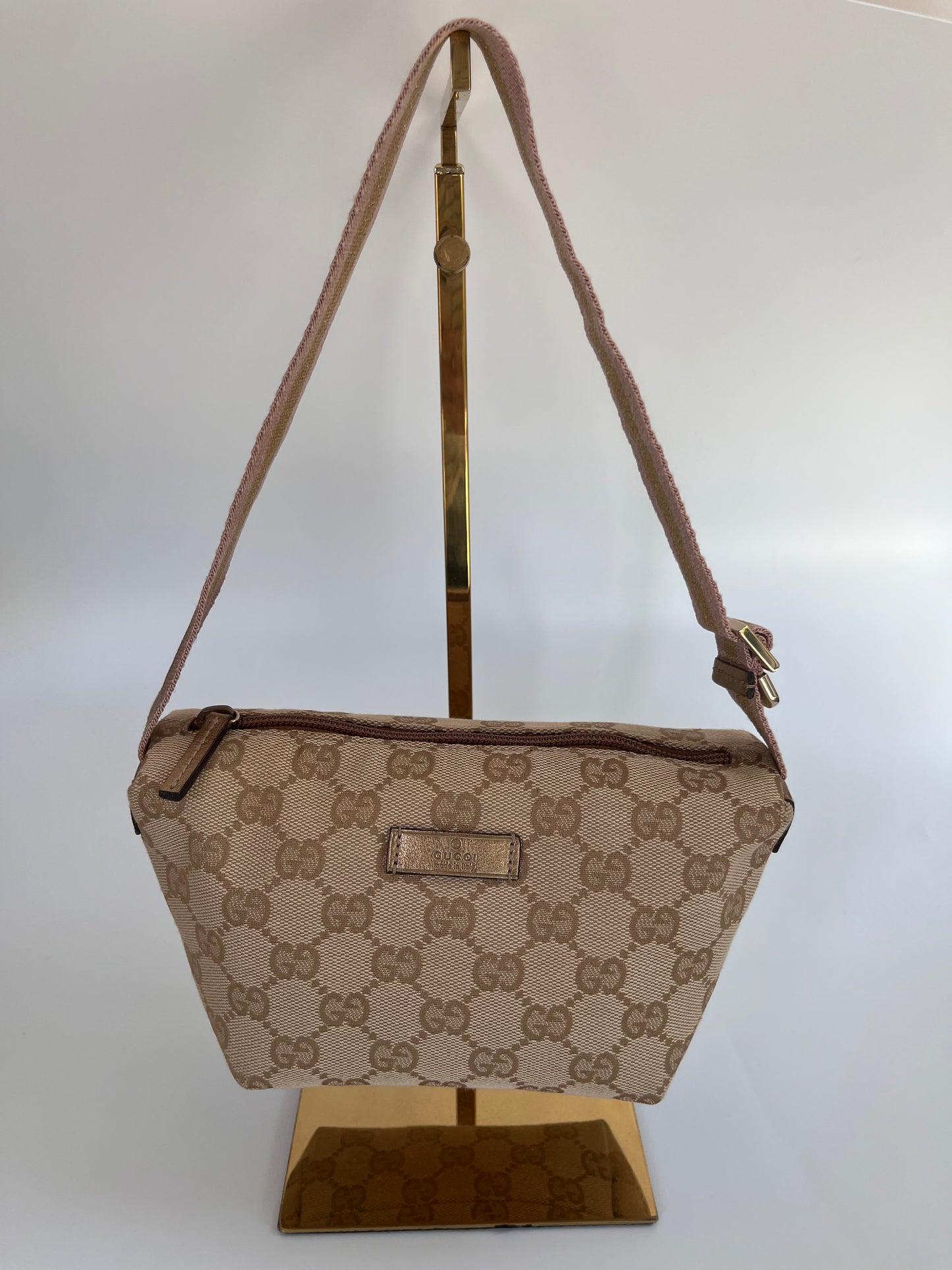 Gucci Boat GG Canvas Shoulder Bag