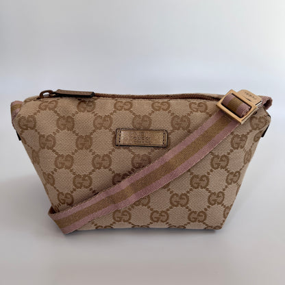 Gucci Boat GG Canvas Shoulder Bag