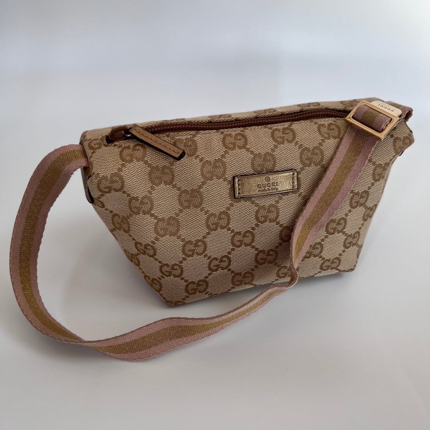 Gucci Boat GG Canvas Shoulder Bag