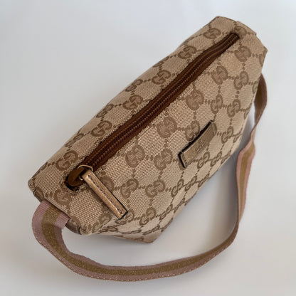Gucci Boat GG Canvas Shoulder Bag