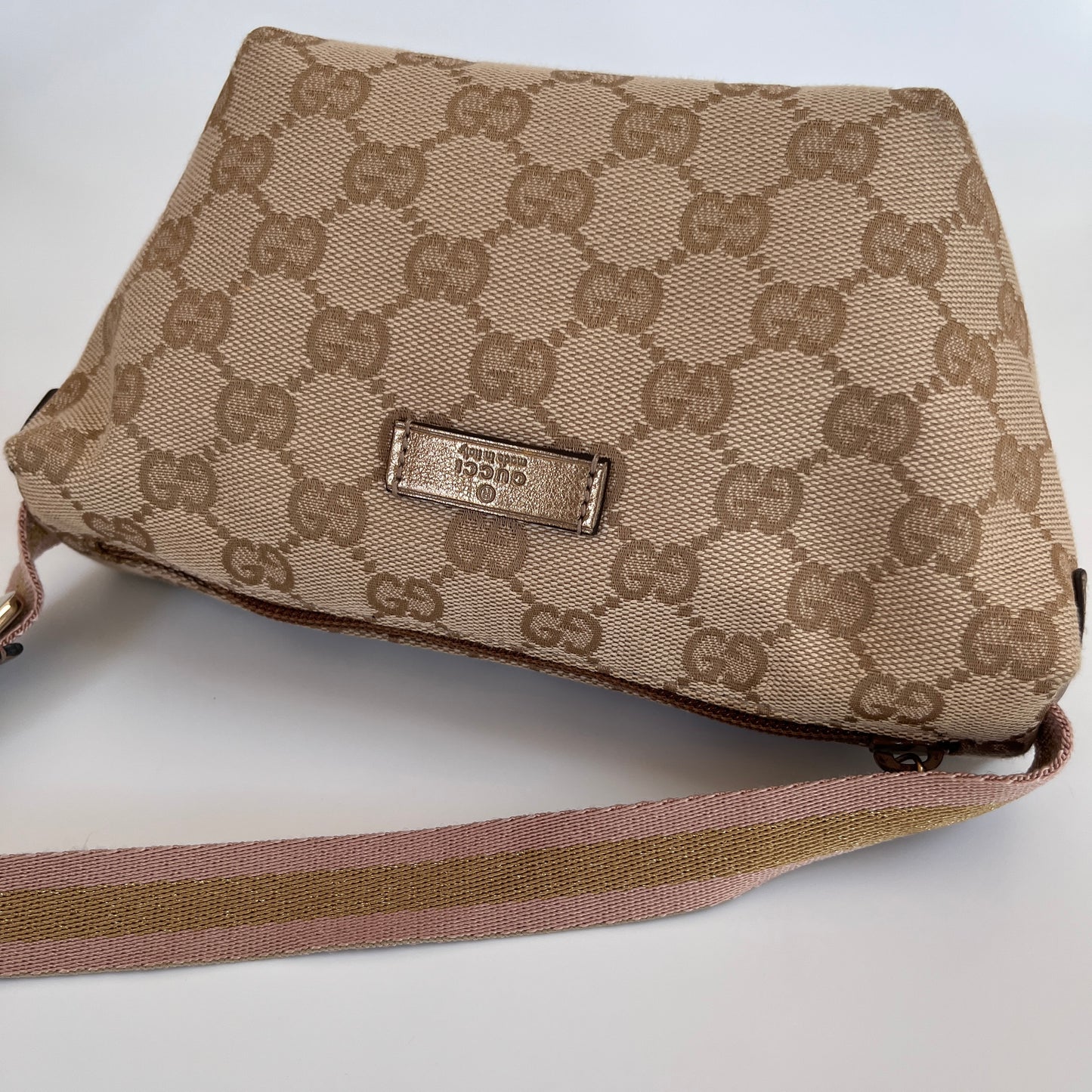Gucci Boat GG Canvas Shoulder Bag
