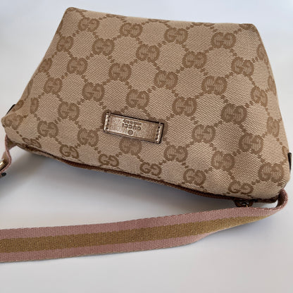 Gucci Boat GG Canvas Shoulder Bag