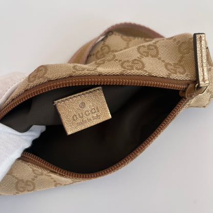 Gucci Boat GG Canvas Shoulder Bag