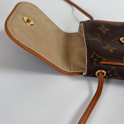 Louis Vuitton Vintage Monogram Cancun Crossbody Pouch
