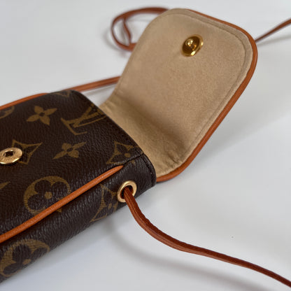 Louis Vuitton Vintage Monogram Cancun Crossbody Pouch