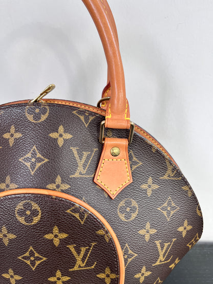 Louis Vuitton Vintage Ellipse PM Monogram Handbag