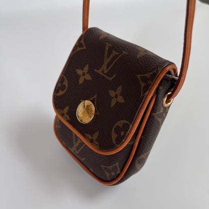 Louis Vuitton Vintage Monogram Cancun Crossbody Pouch