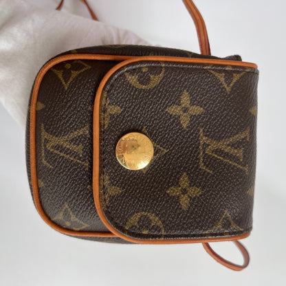 Louis Vuitton Vintage Monogram Cancun Crossbody Pouch