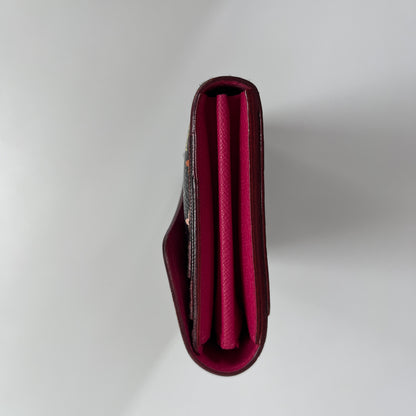 Louis Vuitton x Takashi Murakami Sarah Black Multicolor Wallet