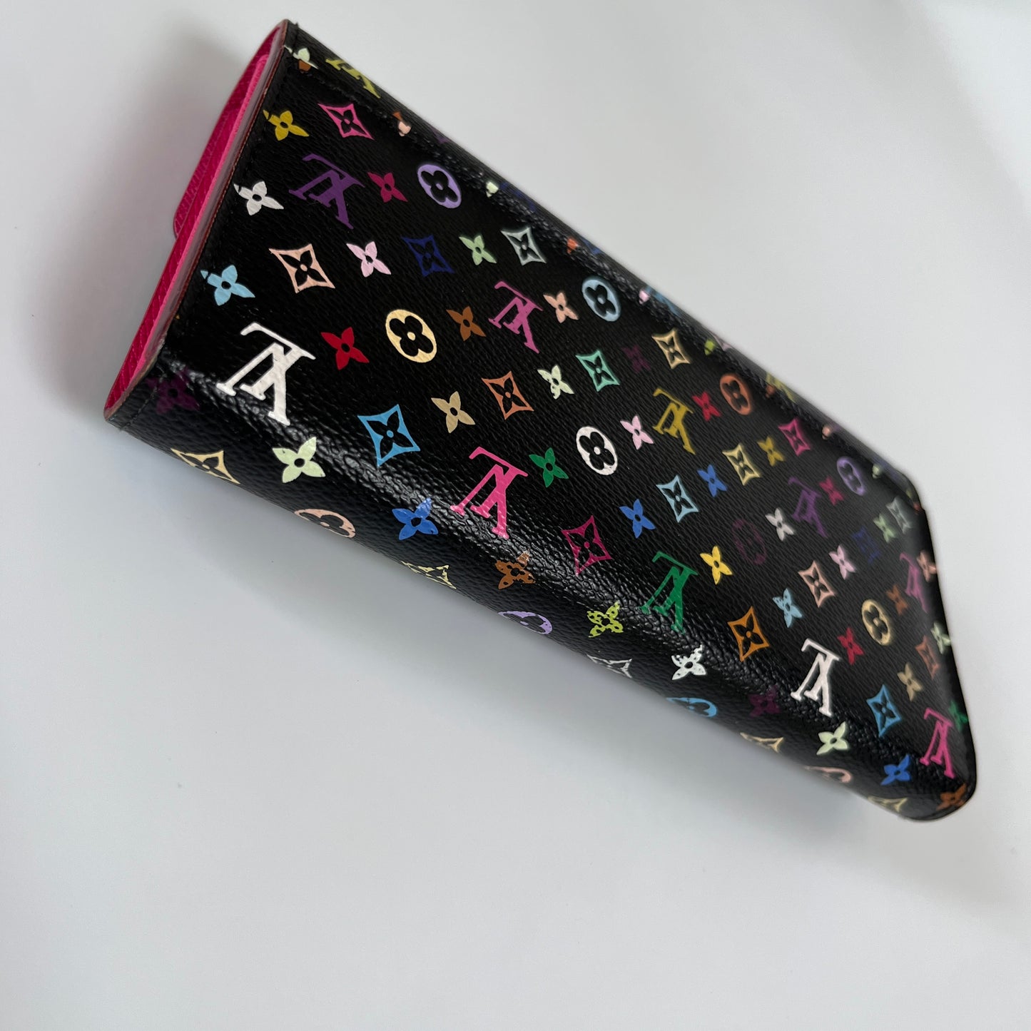 Louis Vuitton x Takashi Murakami Sarah Black Multicolor Wallet